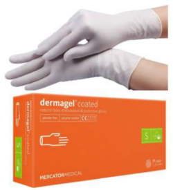 Medische latex handschoenen