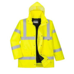 S461 - Hi-Vis Ademend Winter Traffic Jack Geel